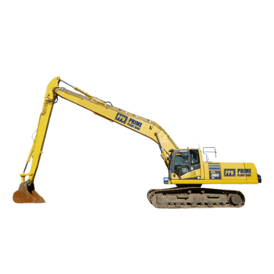 LONG REACH DIGGER EXCAVATOR (560 x 560 px)
