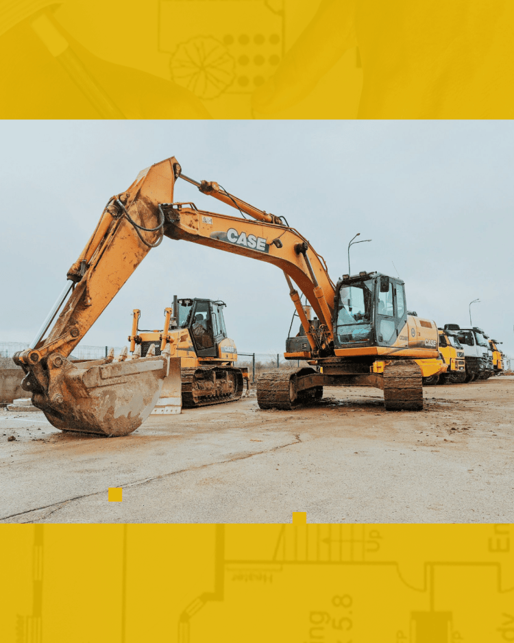 Long-Reach Digger Hire view 1